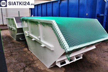 Siatki Kalisz - Siatka przykrywająca na kontener - zabezpieczenie przewożonych ładunków dla terenów Kalisza