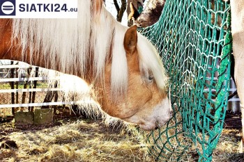 Siatki Kalisz - Worek na siano dla koni - siatka oczko 4,5cm gr.3mm dla terenów Kalisza